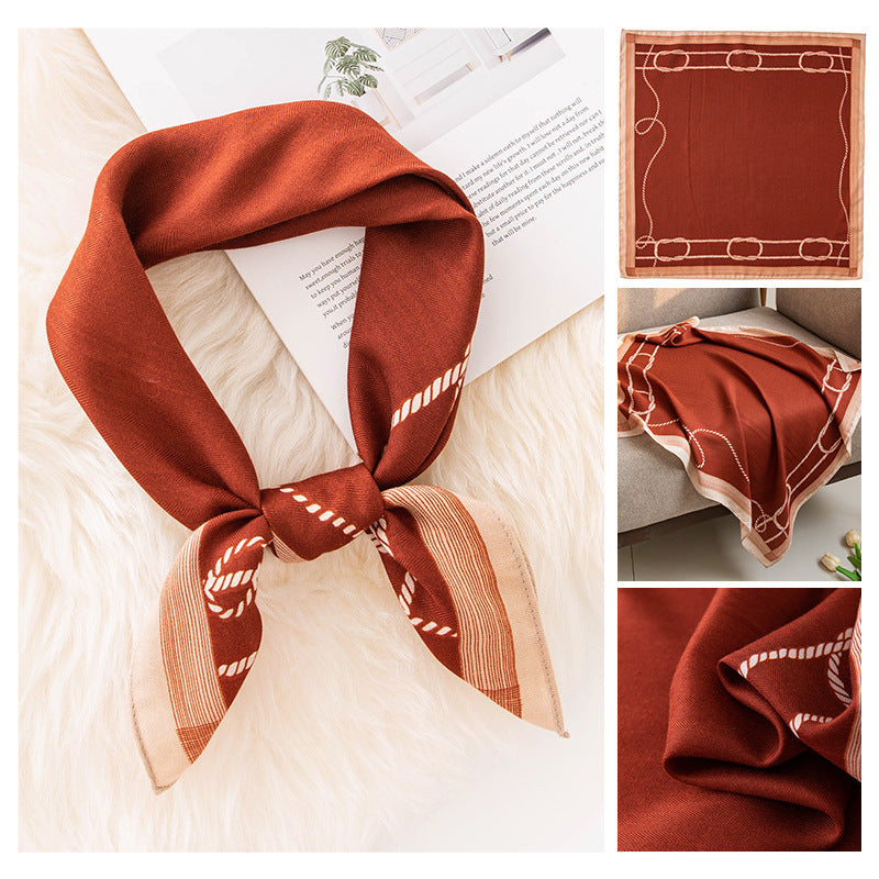 Glossy Charm Scarf - CELESTIA