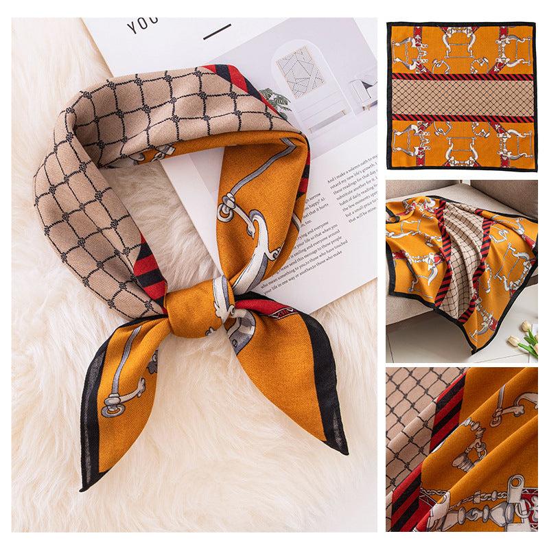 Glossy Charm Scarf - CELESTIA