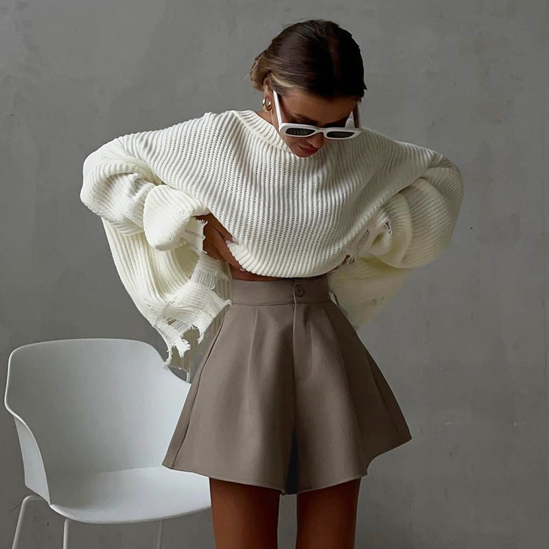 Timeless Chic Shorts - CELESTIA