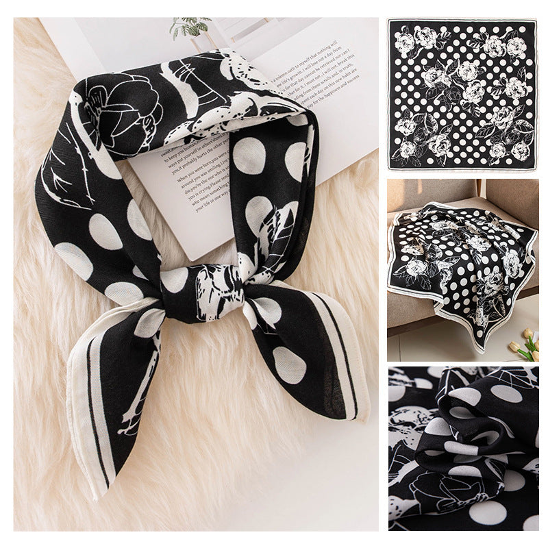 Glossy Charm Scarf - CELESTIA